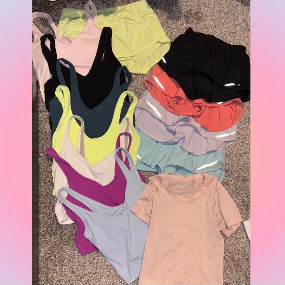 13 ITEM LULULEMON SUMMER BUNDLE